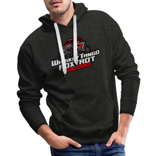 RZR Logo - Red w/ Hashtag - Men's Premium Hoodie