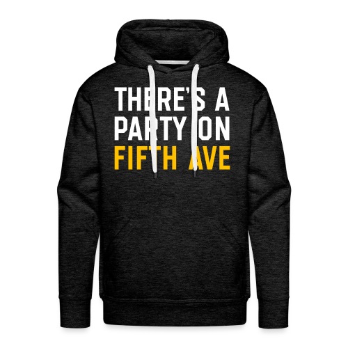 There's a Party on Fifth Ave - Men's Premium Hoodie