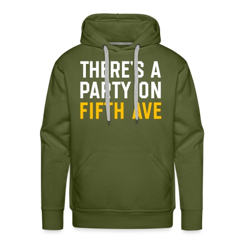 There's a Party on Fifth Ave - Men's Premium Hoodie