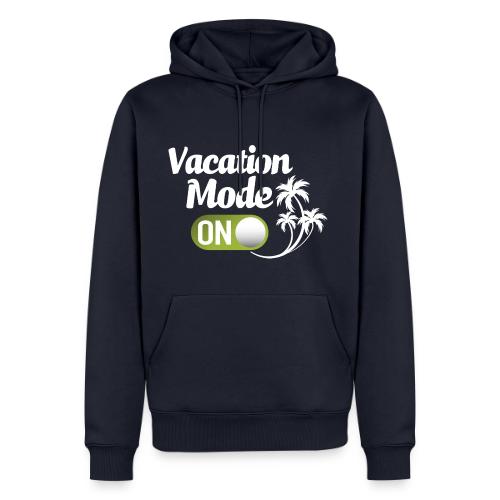 Vacation Mode On - white and green - Men's Premium Hoodie