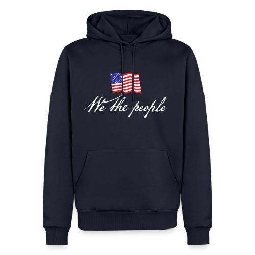 We The People - white - Men's Premium Hoodie
