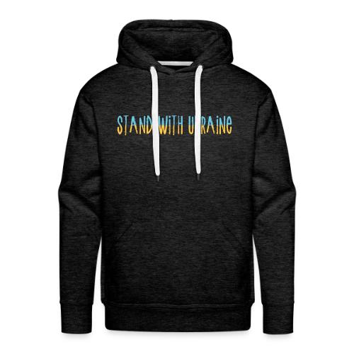 Stand With Ukraine - Men's Premium Hoodie