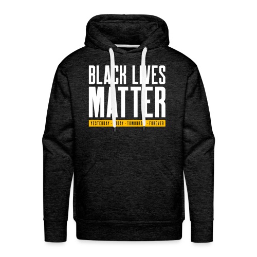 Black Lives Matter (Gold) - Men's Premium Hoodie