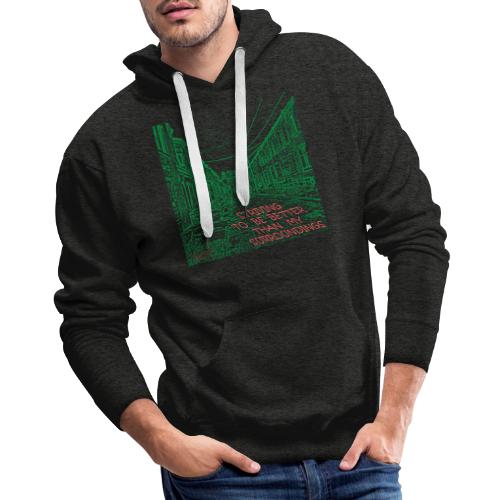 Surroundings Front/Back (Lighter Inks) - Men's Premium Hoodie