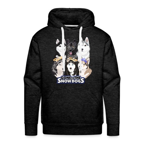The Gone to the Snow Dogs Husky Pack - Men's Premium Hoodie