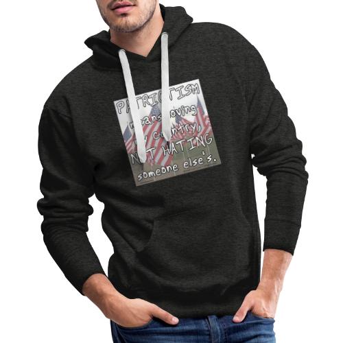 Patriotism - Men's Premium Hoodie