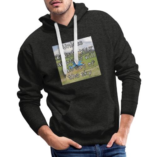 2+2=4 - Or Else... - Men's Premium Hoodie