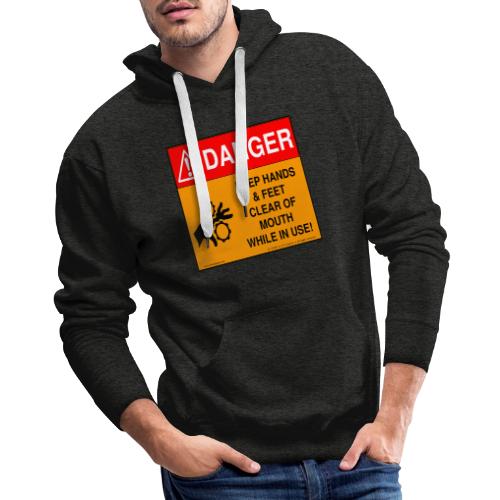 DANGER: Industrial Eater - Men's Premium Hoodie