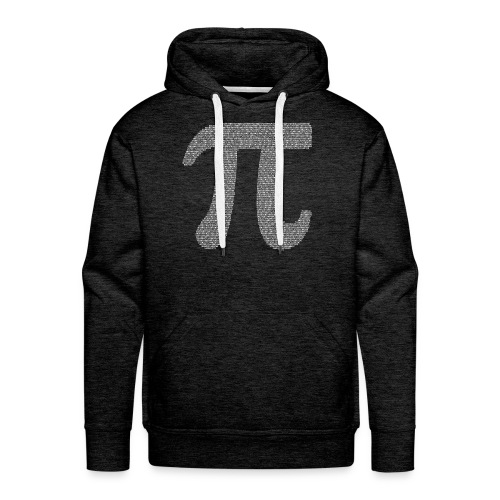 Pi 3.14159265358979323846 Math T-shirt - Men's Premium Hoodie
