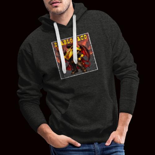 The Diablo Taco Spicy Demon Character - Men's Premium Hoodie