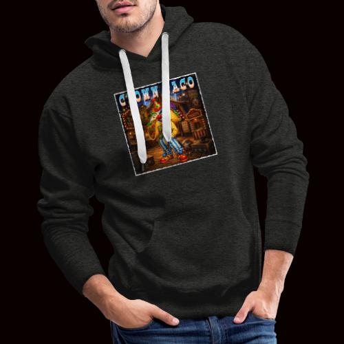The Clown Taco Circus Humor Character - Men's Premium Hoodie