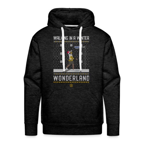 2018_Walking Winter Wonde - Men's Premium Hoodie