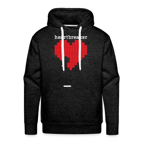 Heartbreaker Valentine's Day Game Valentine Heart - Men's Premium Hoodie