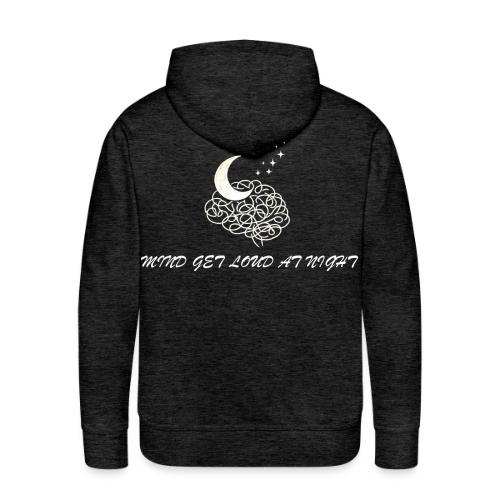 Overthinker ADHD Hoodie | Mind Never Stops Talking - Men's Premium Hoodie