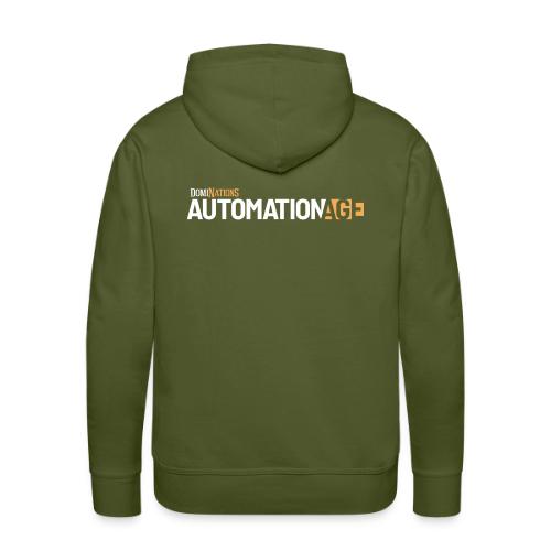 Automation Age - Double Sided - Men's Premium Hoodie