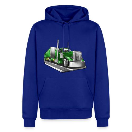 Kenworth Truck 18 Wheeler Big Rig - Men's Premium Hoodie