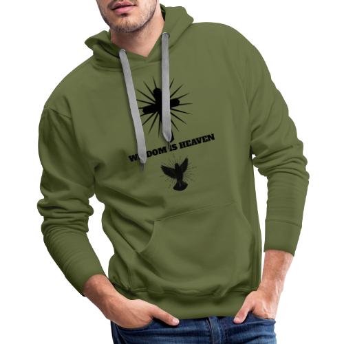 Wisdom Is Heaven - Men's Premium Hoodie