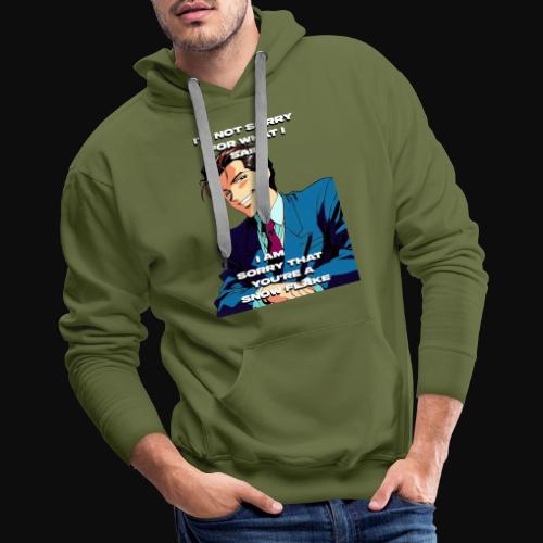 Not sorry - Men's Premium Hoodie
