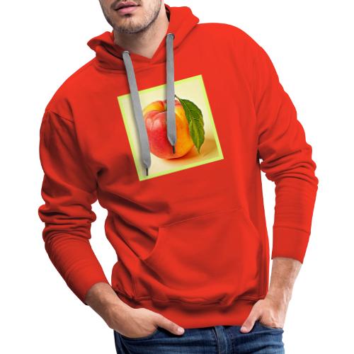 Feel the Fresh Peach Summer Vibe Design - Men's Premium Hoodie