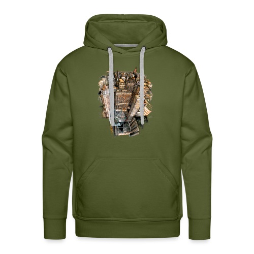 The Cube with a View - Men's Premium Hoodie