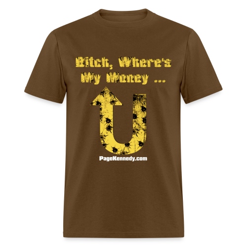 moneybitch yellow - Men's T-Shirt