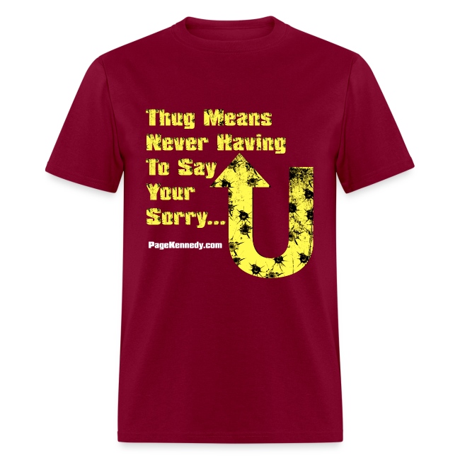 thug means yellow