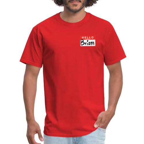 hello 4x3 NEW - Men's T-Shirt