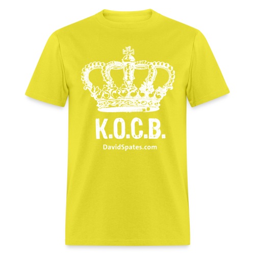 kocb white - Men's T-Shirt