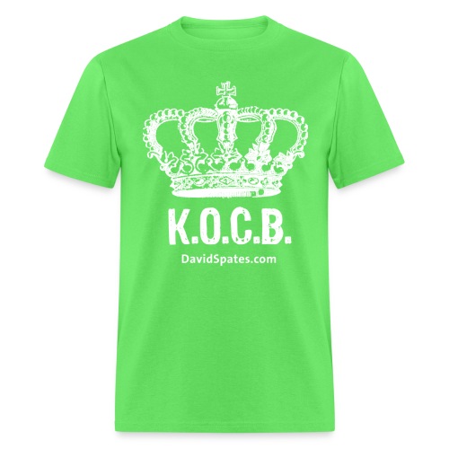 kocb white - Men's T-Shirt