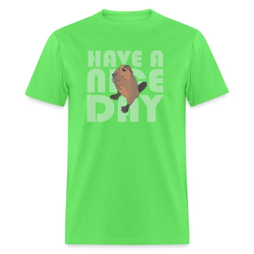 beaver - Men's T-Shirt