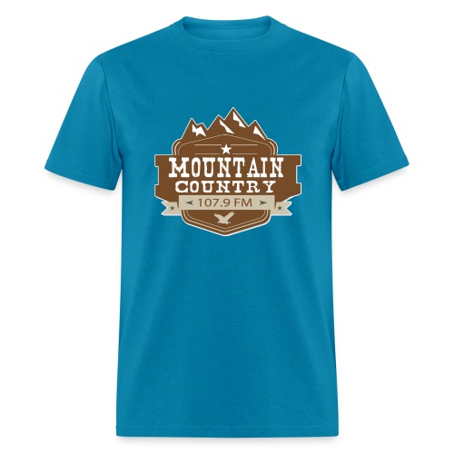 Mountain Country 107.9 - Men's T-Shirt