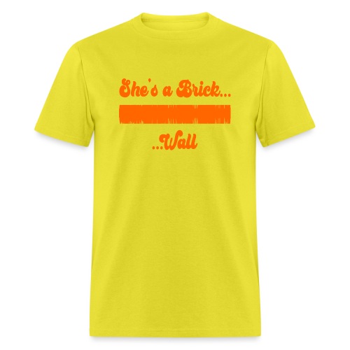 Brick Wall Waveform - Men's T-Shirt