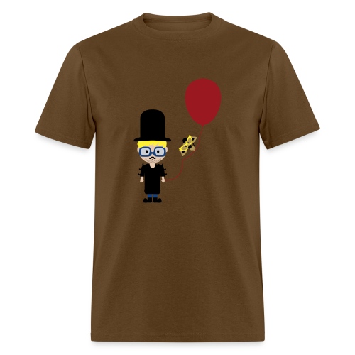 A Boy, His Dog and a Red Balloon - Men's T-Shirt