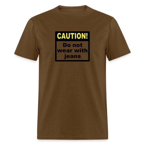 jeanscaution2 - Men's T-Shirt