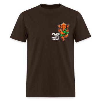 Ganesha 5 - Men's T-Shirt - brown - Front - Jose (178cm)