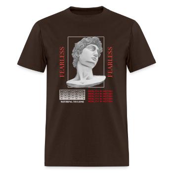 Reality In Motion - Men's T-Shirt - brown - Front - Jose (178cm)