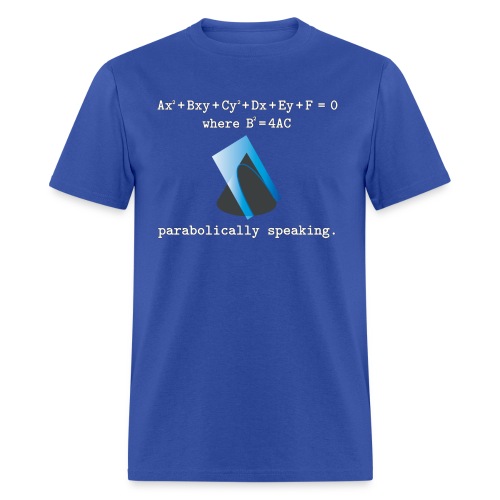 parabolically speaking - Men's T-Shirt