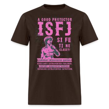 ISFJ personality type The Protector gifts personal - Men's T-Shirt - brown - Front - Jose (178cm)