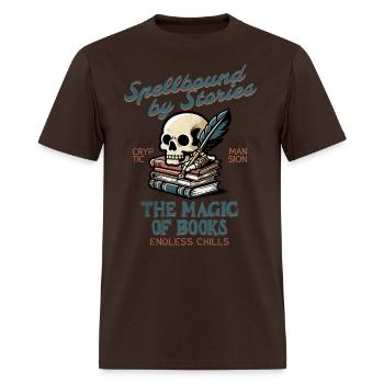 Spellbound by Stories - Men's T-Shirt - brown - Front - Jose (178cm)