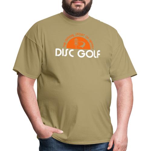 Disc Golf Official Sport of Hippies - Men's T-Shirt