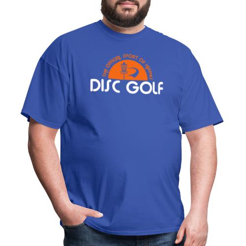 Disc Golf Official Sport of Hippies - Men's T-Shirt