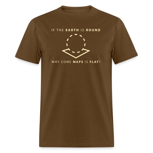 Flat Maps - Men's T-Shirt