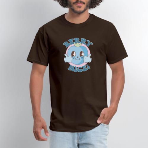 Berry Nice! Cute Blueberry Thumbs Up - Men's T-Shirt