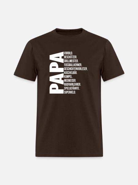 Best Papa - Men's T-Shirt - brown