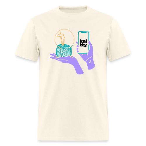 Crafty elements for yarny types - Men's T-Shirt