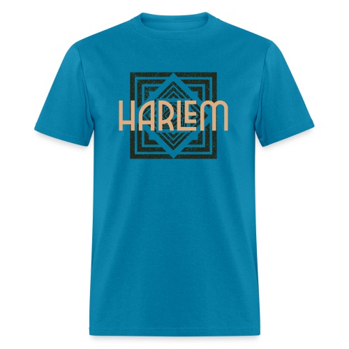 Harlem Sleek Artistic Design - Men's T-Shirt