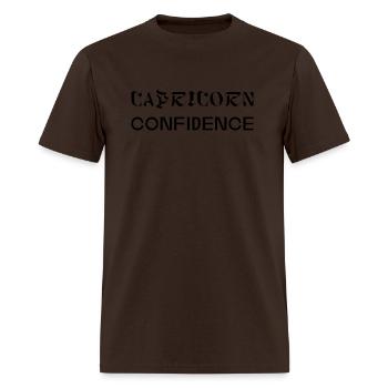 Capricorn Confidence - Men's T-Shirt - brown - Front - Jose (178cm)