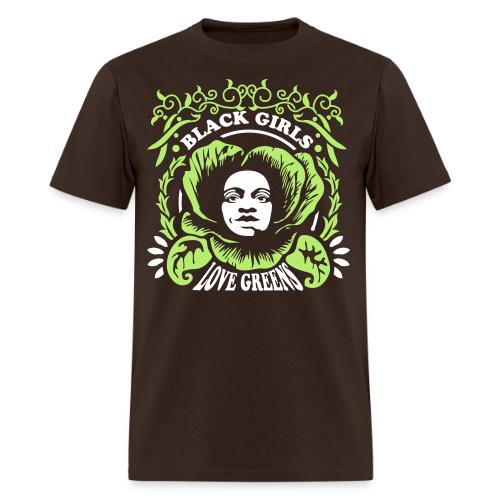 Black Girls Love Greens Women's Standard T-Shirt - Men's T-Shirt