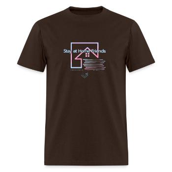 Home - Men's T-Shirt - brown - Front - Jose (178cm)