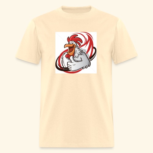 cartoon chicken with a thumbs up 1514989 - Men's T-Shirt